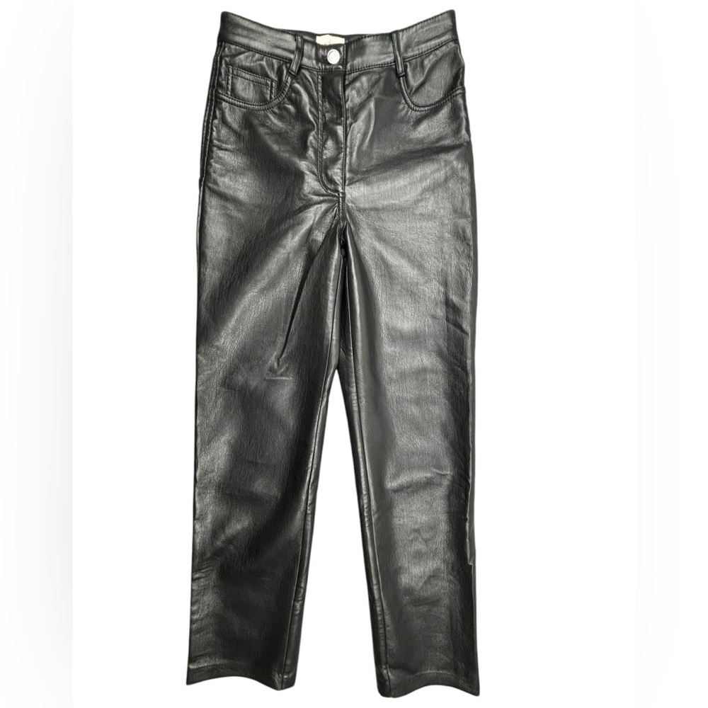Wilfred Aritzia- Melina Vegan Leather Pants- Black- Size 2- Excellent condition!